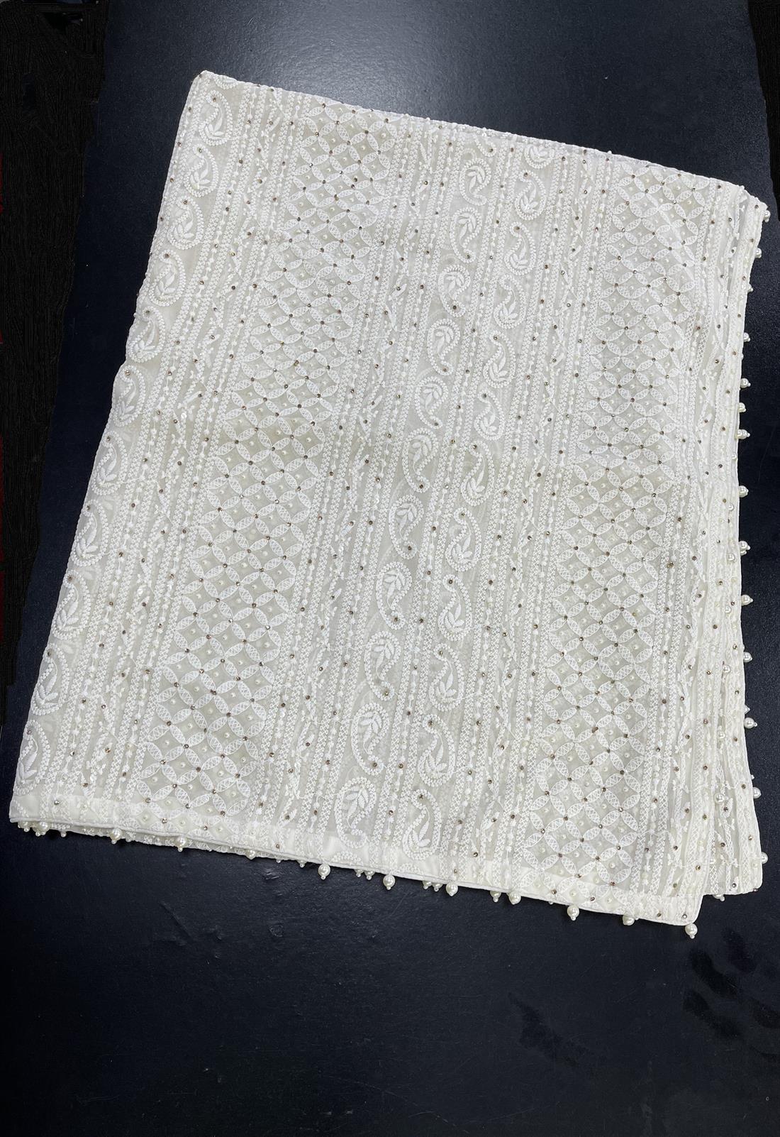 Light Cream Mens Shawls