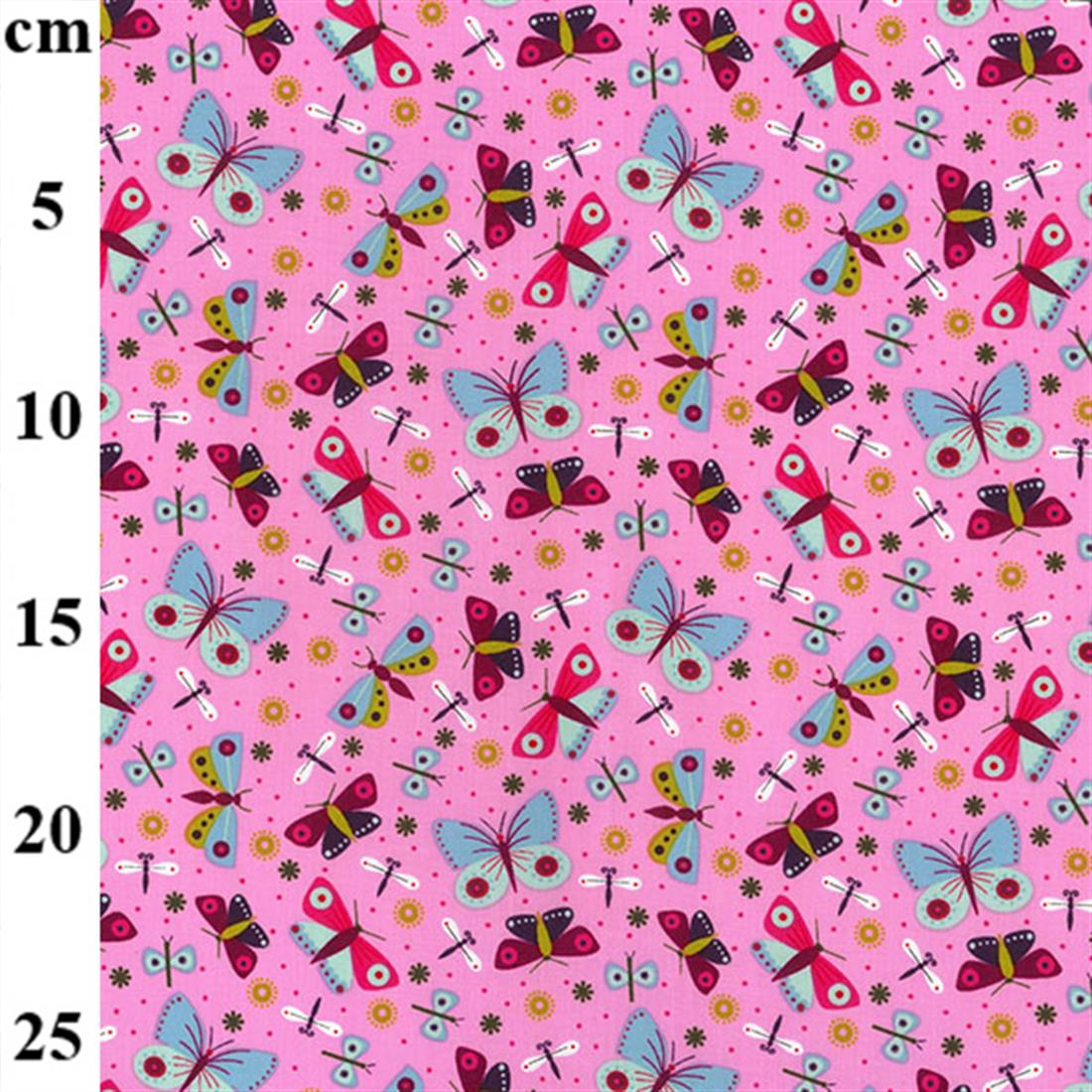 Pink Printed Cotton Fabrics