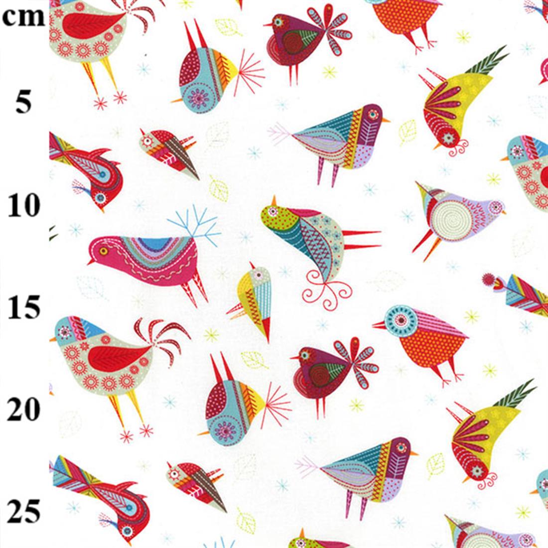 White Printed Cotton Fabrics
