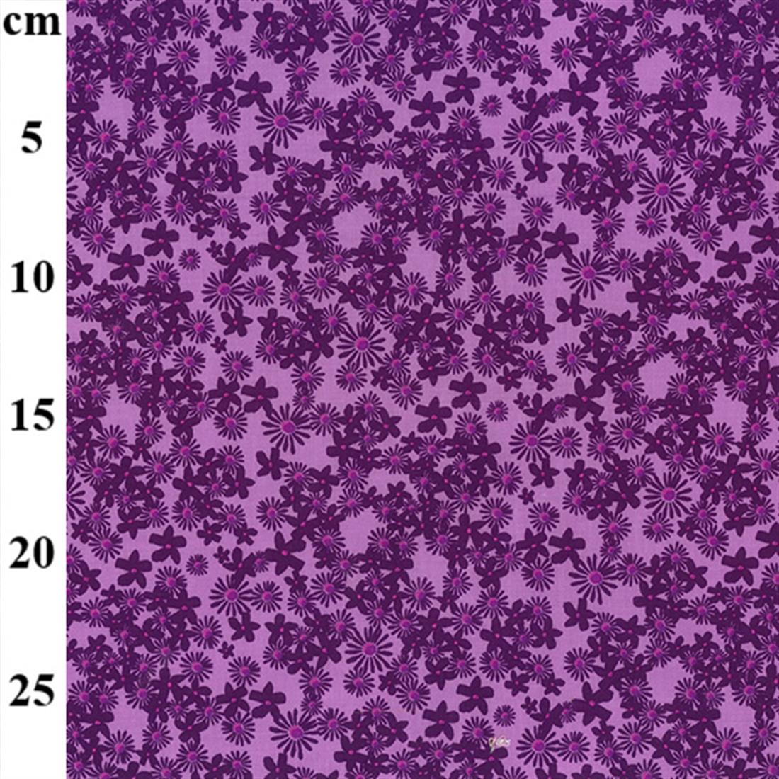 Lilac Printed Cotton Fabrics