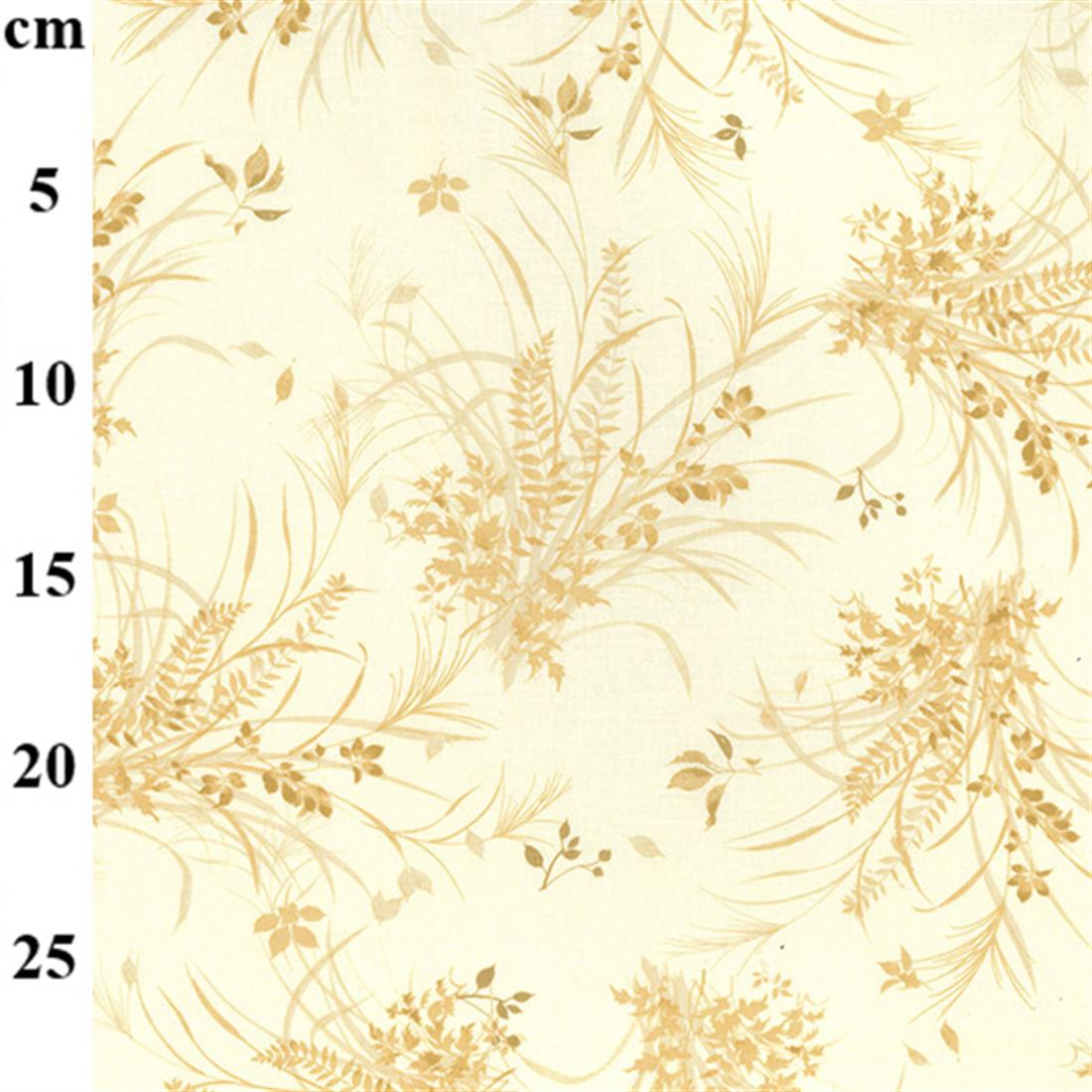 Cream Printed Cotton Fabrics