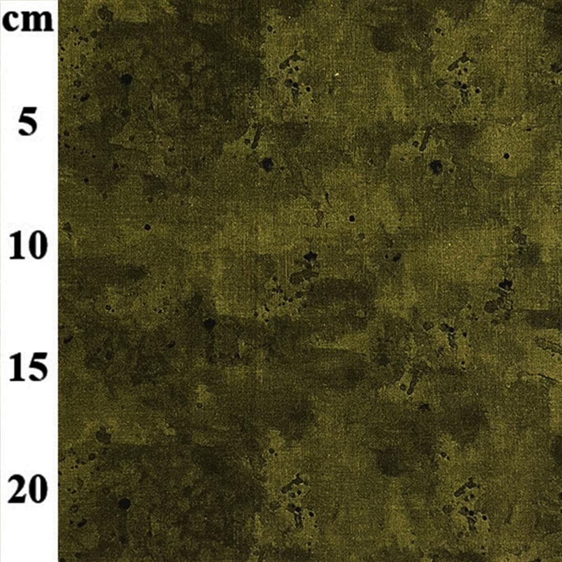 Dark Olive Printed Cotton Fabrics