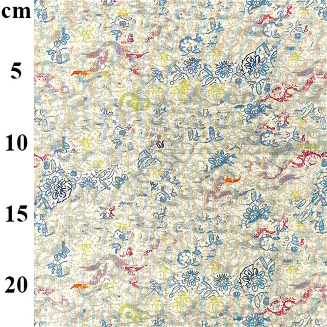 Denim Printed Cotton Fabrics