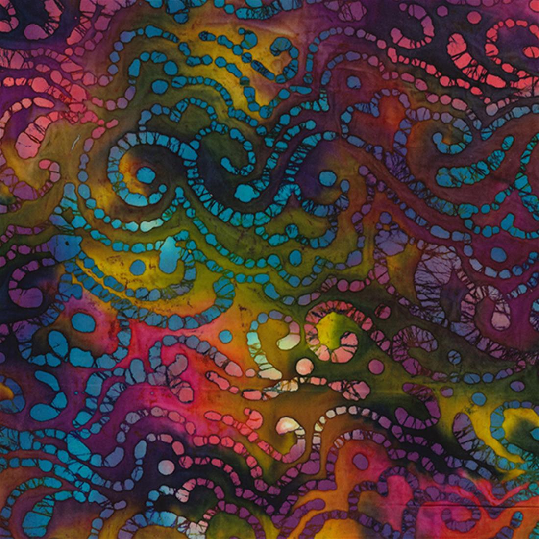 COL 1 Printed Cotton Indian Batik