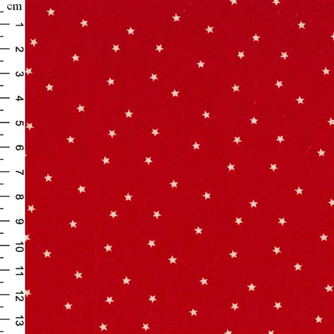 Red Printed Cotton Christmas