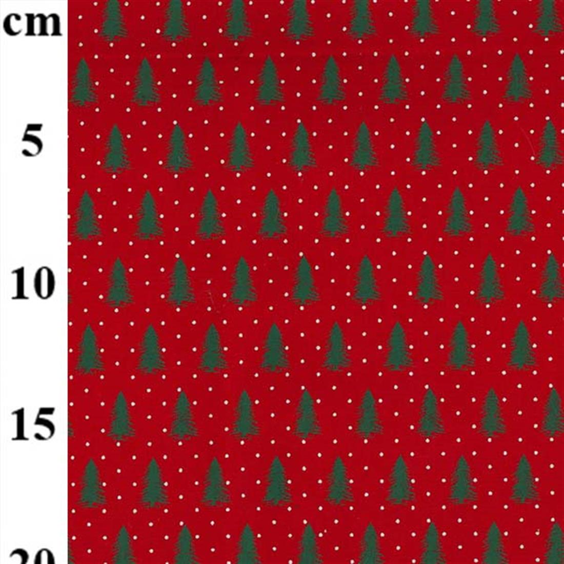 Red Printed Cotton Fabrics