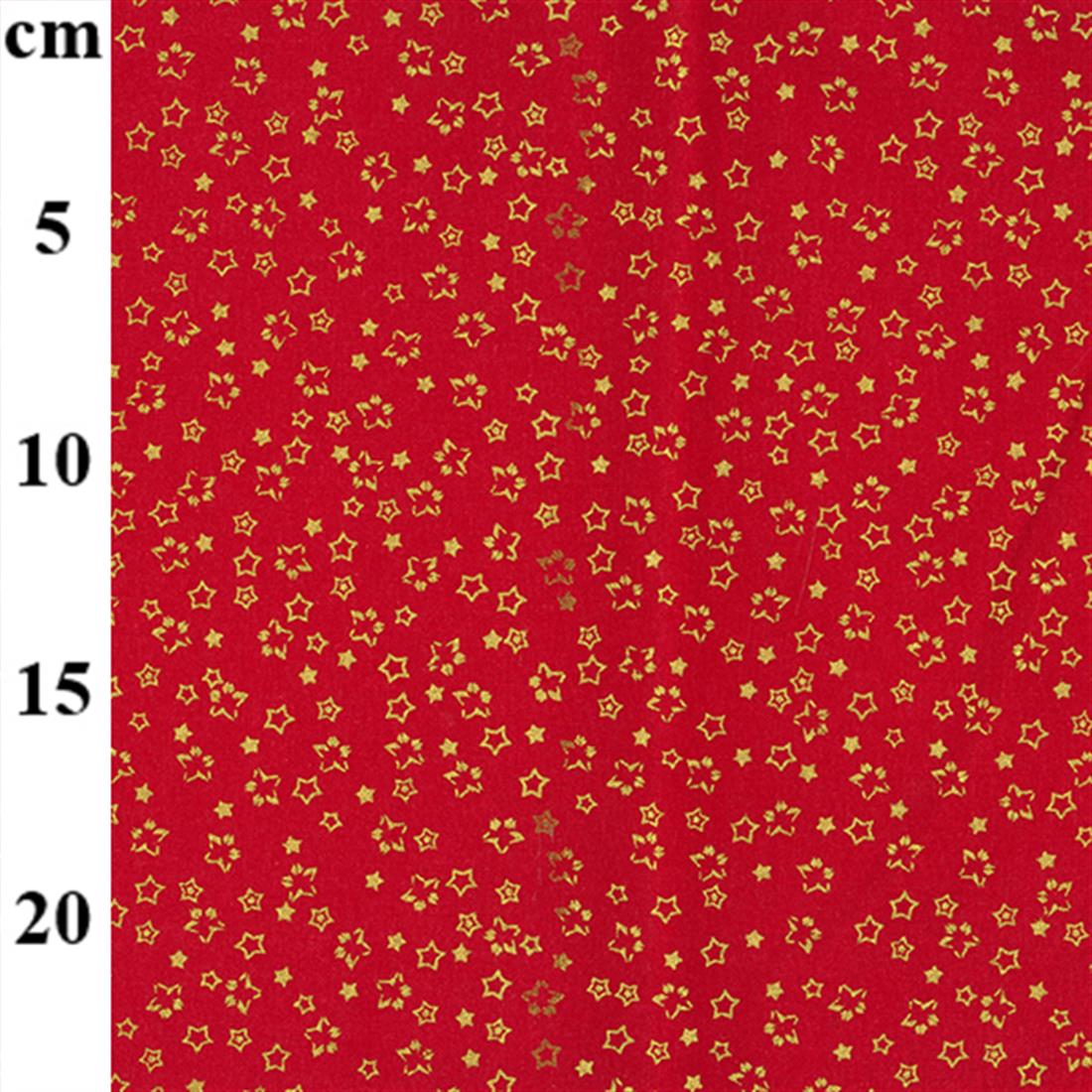 Red Printed Cotton Fabrics