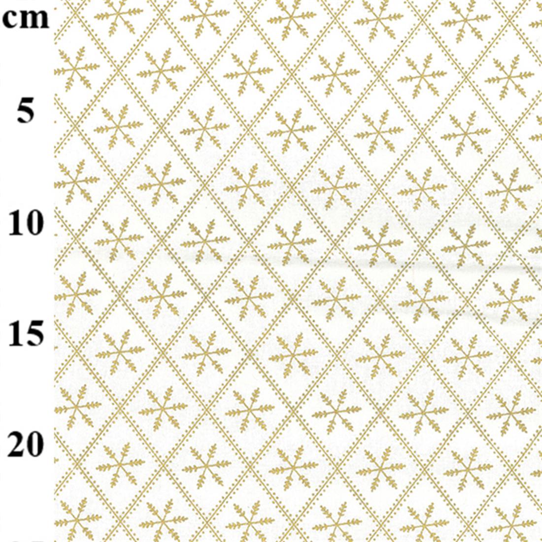 Cream Printed Cotton Fabrics