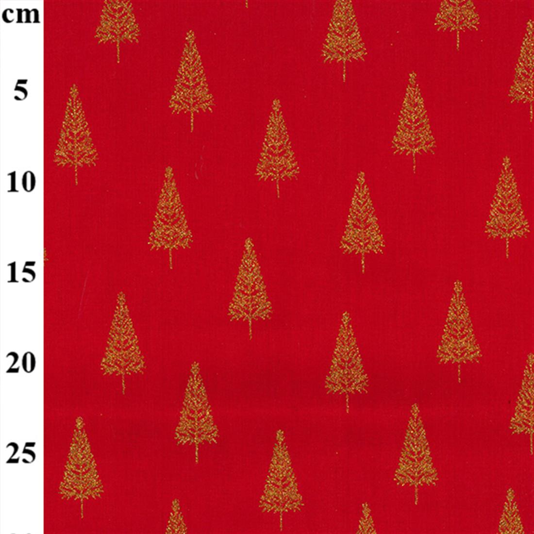 Red Printed Cotton Fabrics