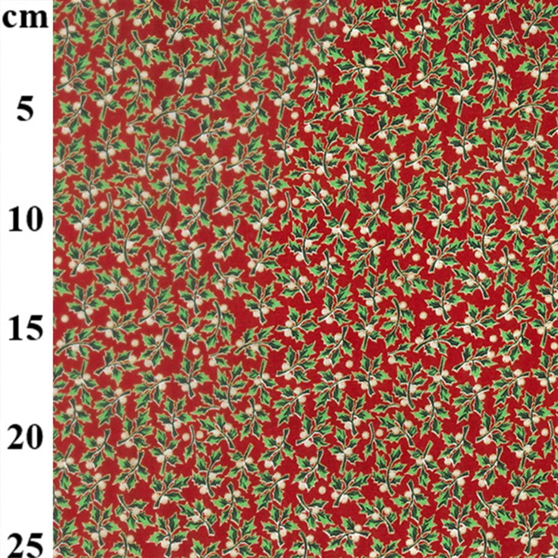 Red Printed Cotton Fabrics