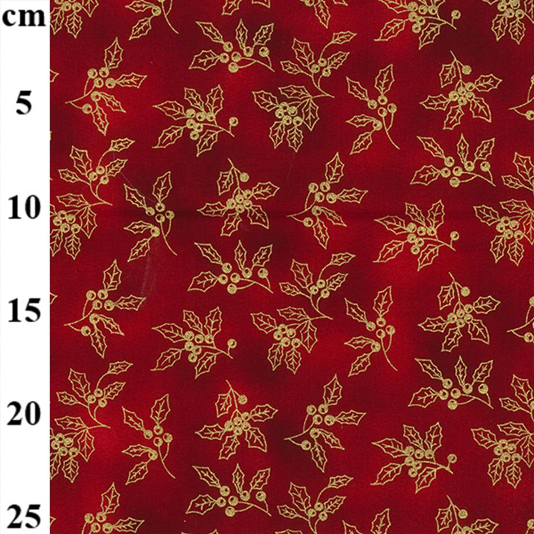 Red Printed Cotton Fabrics