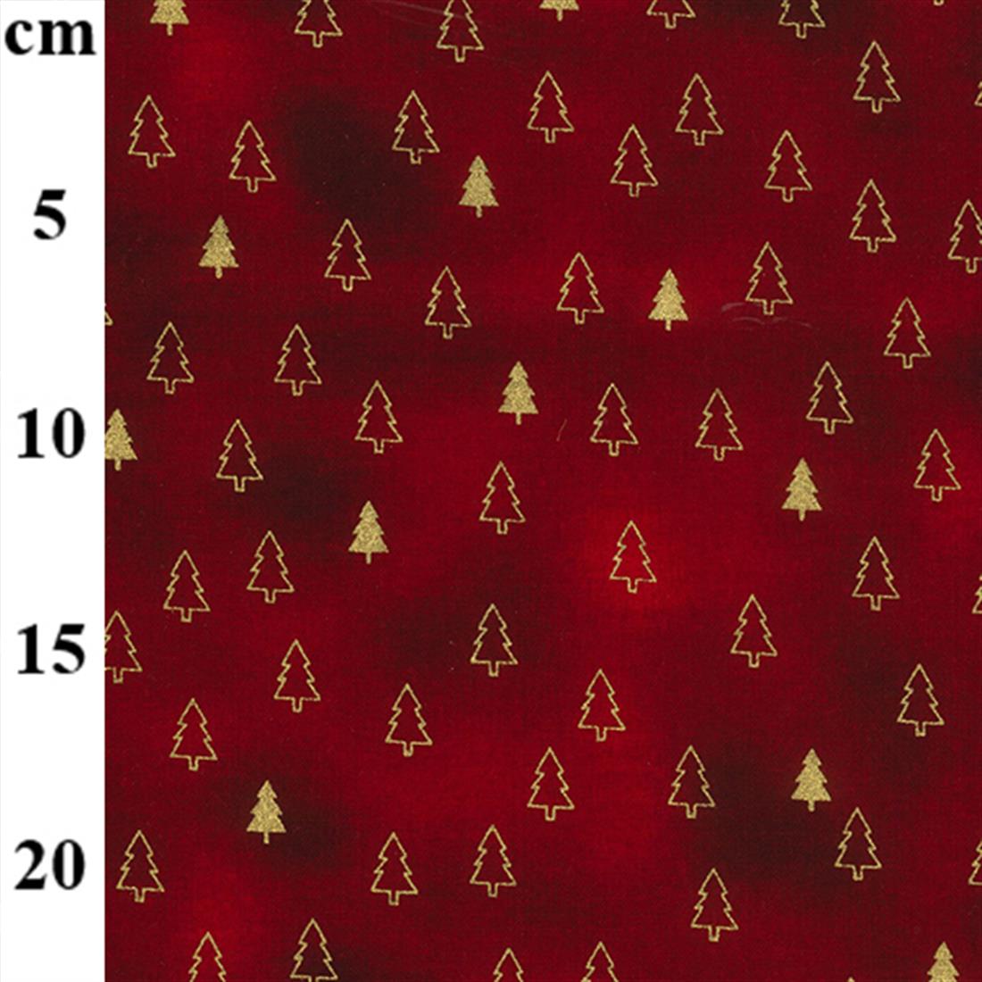 Red Printed Cotton Fabrics