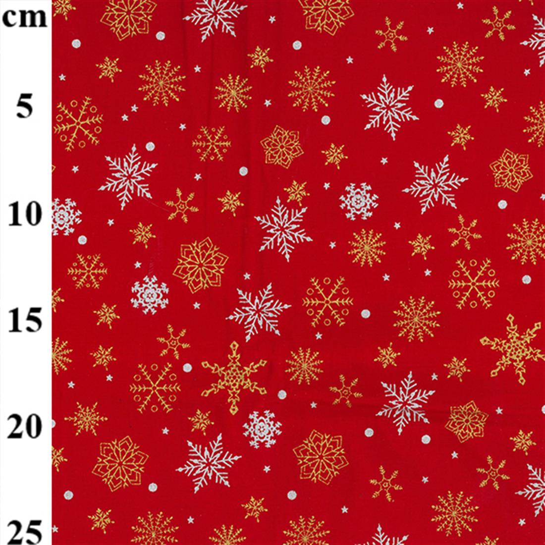 Red Printed Cotton Fabrics