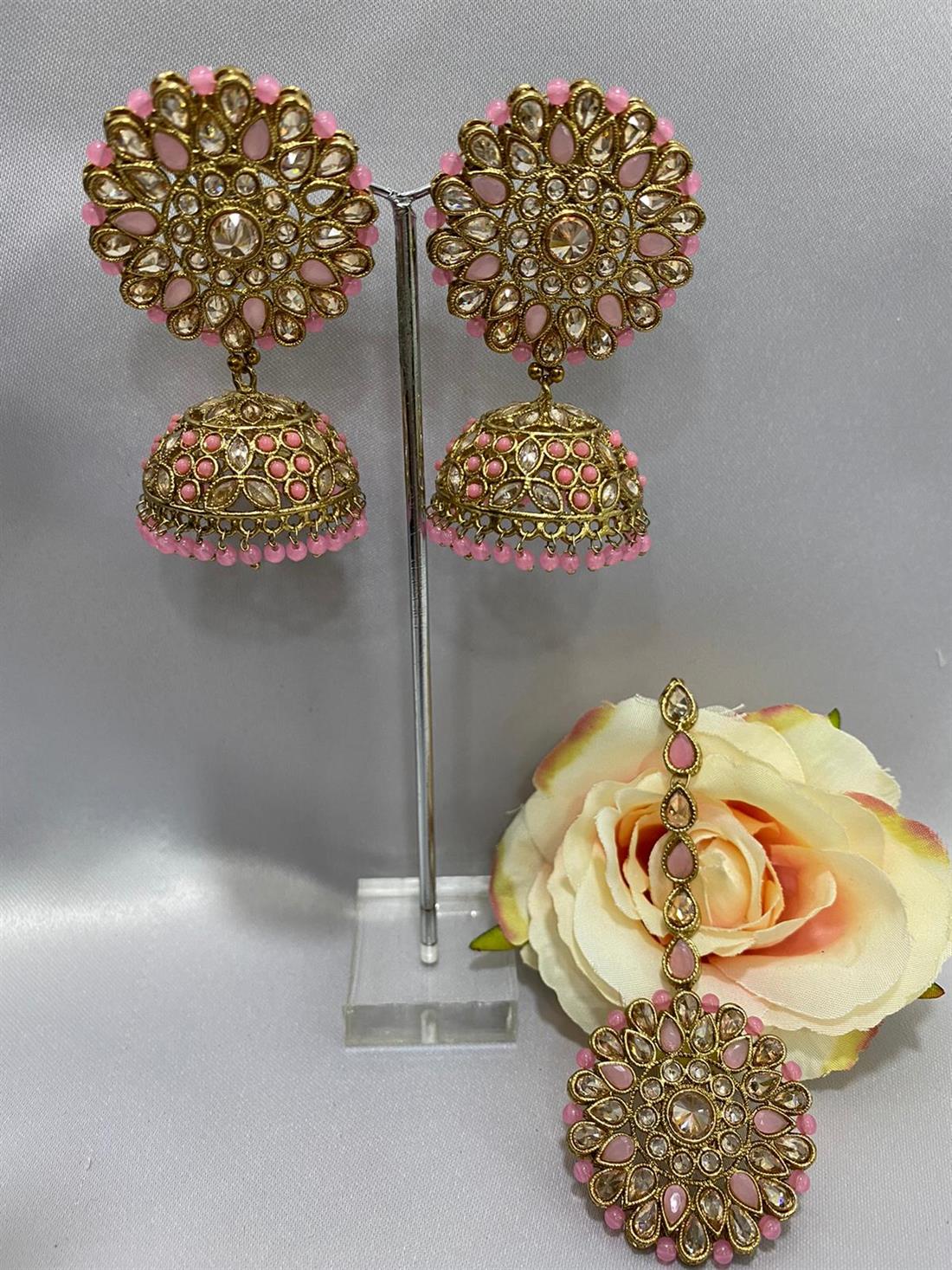 Pink Earrings