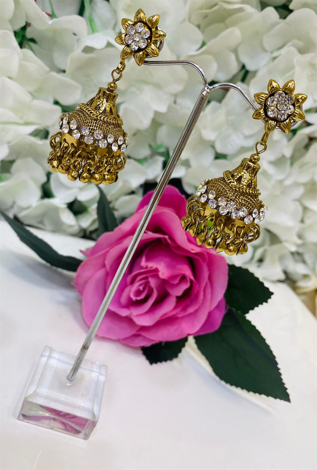 Antique Gold Earrings