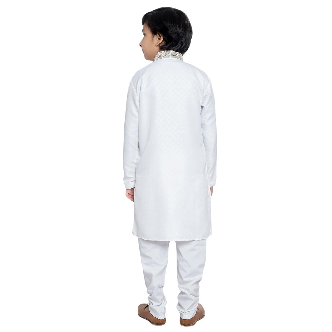 White Boys Kurta Pajama