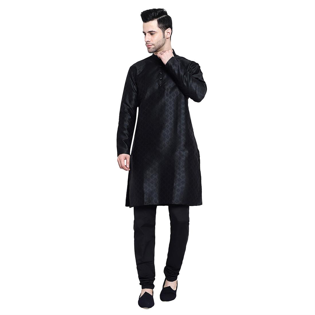Mens Brocade kurta pyjama