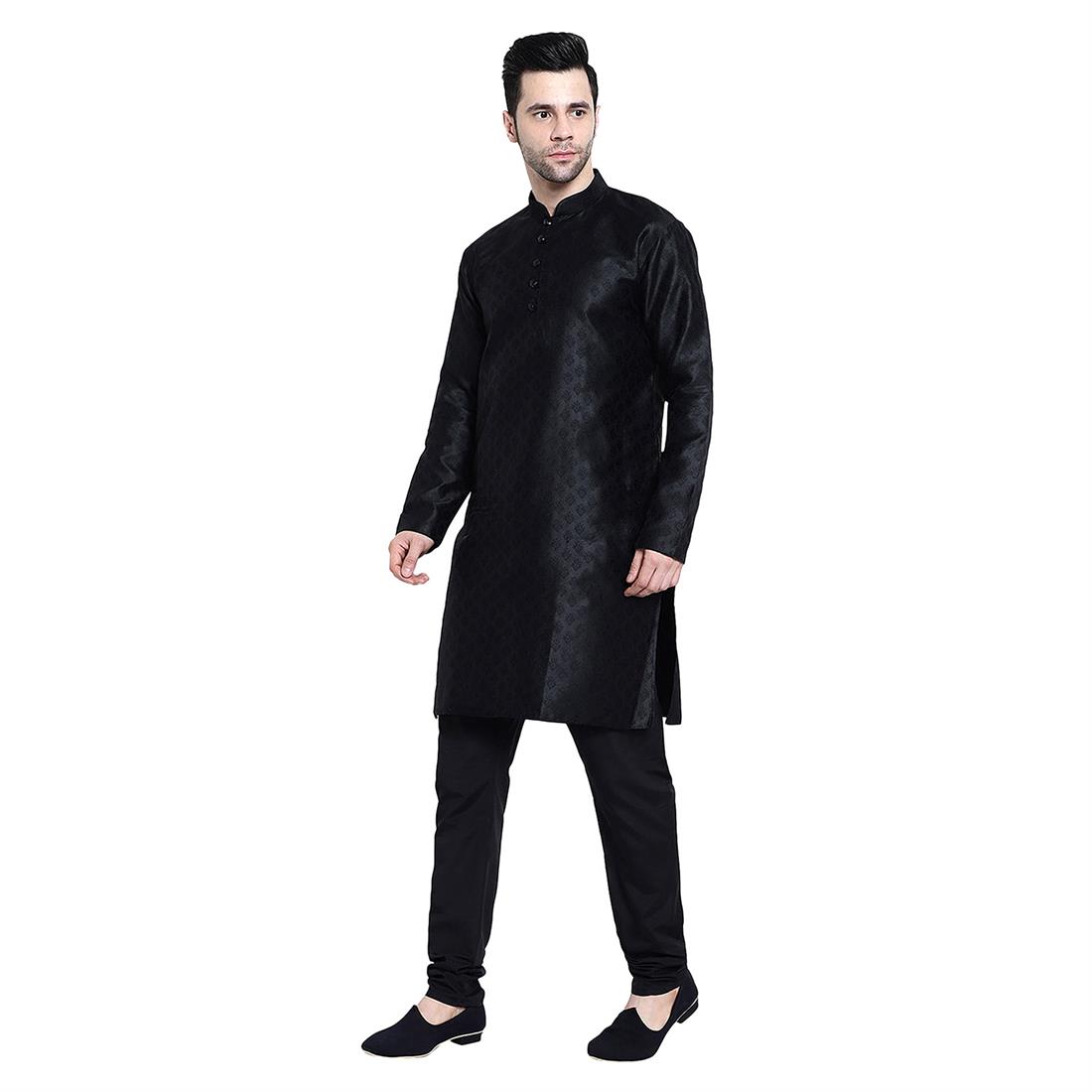 Mens Brocade kurta pyjama
