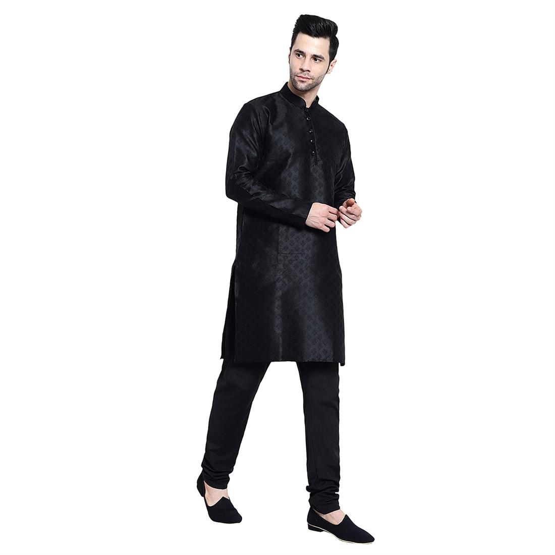 Mens Brocade kurta pyjama