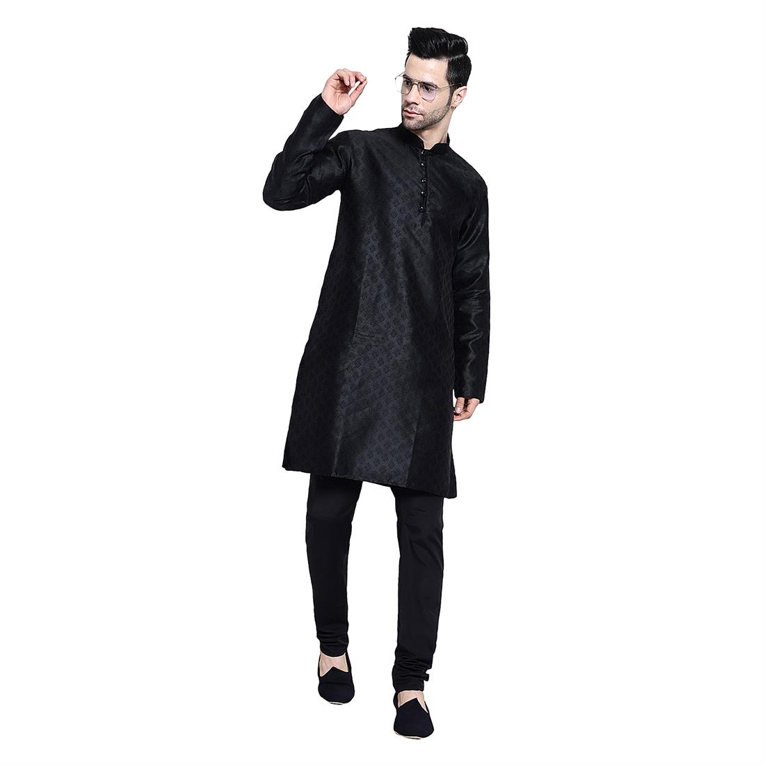 Mens Brocade kurta pyjama
