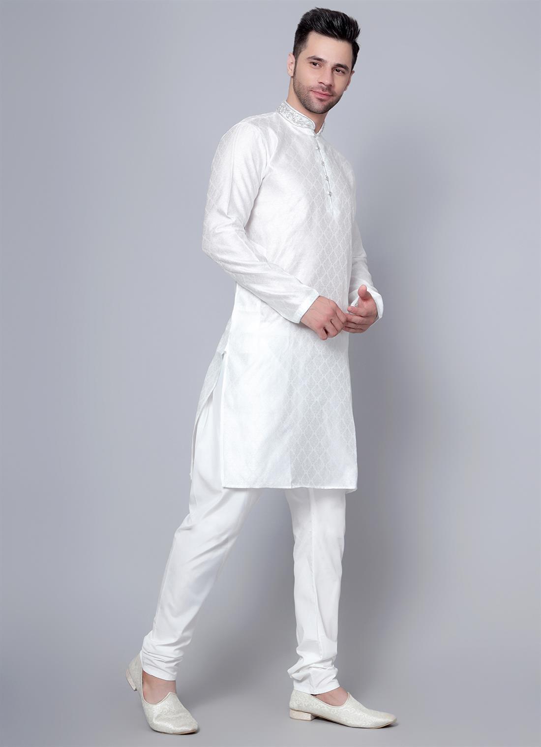 White Kurta Pajama