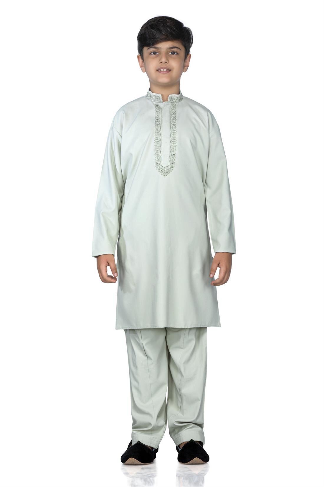 Pista Embroidered Boys Shalwar Kameez