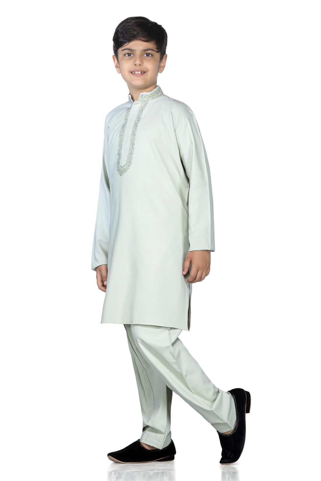 Pista Embroidered Boys Shalwar Kameez