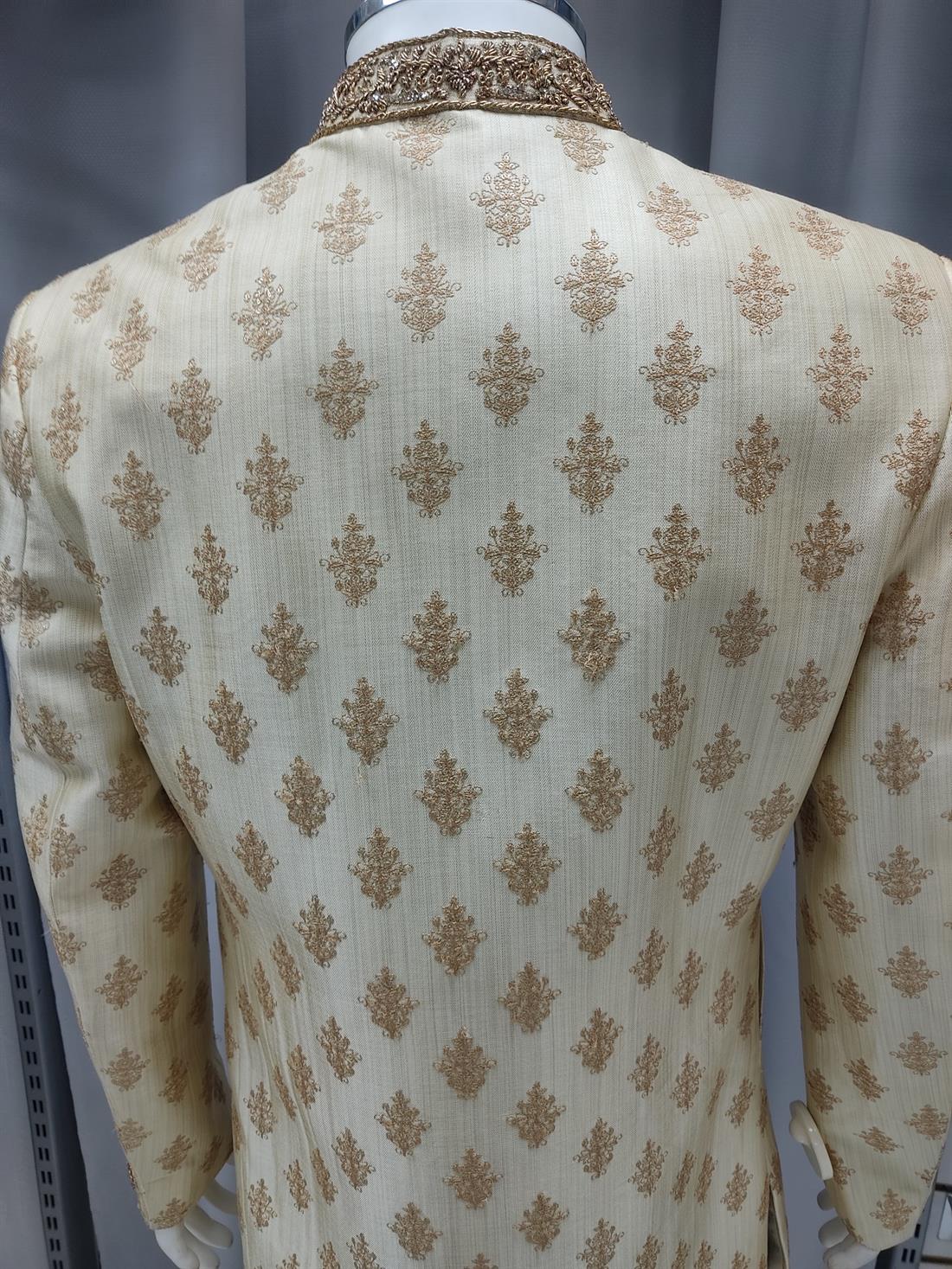 Gold Mens Sherwani
