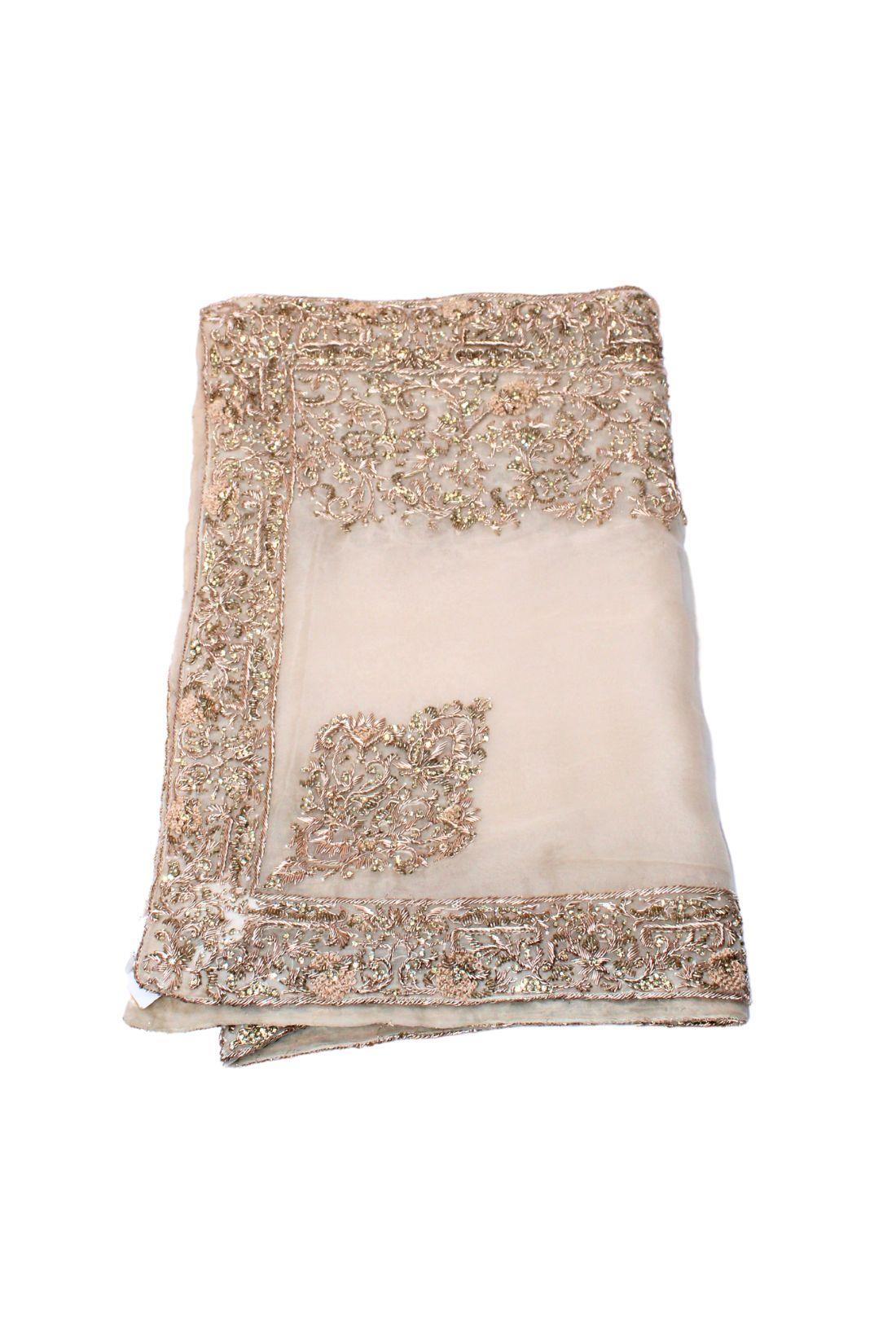 Gold & Beige Mens Shawls