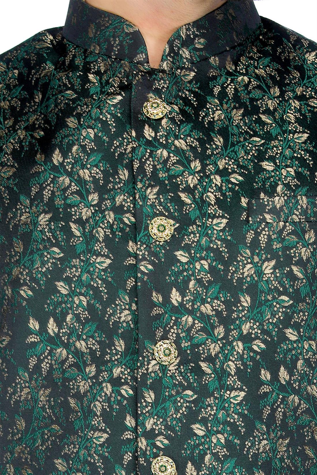 Green Mens Waistcoat