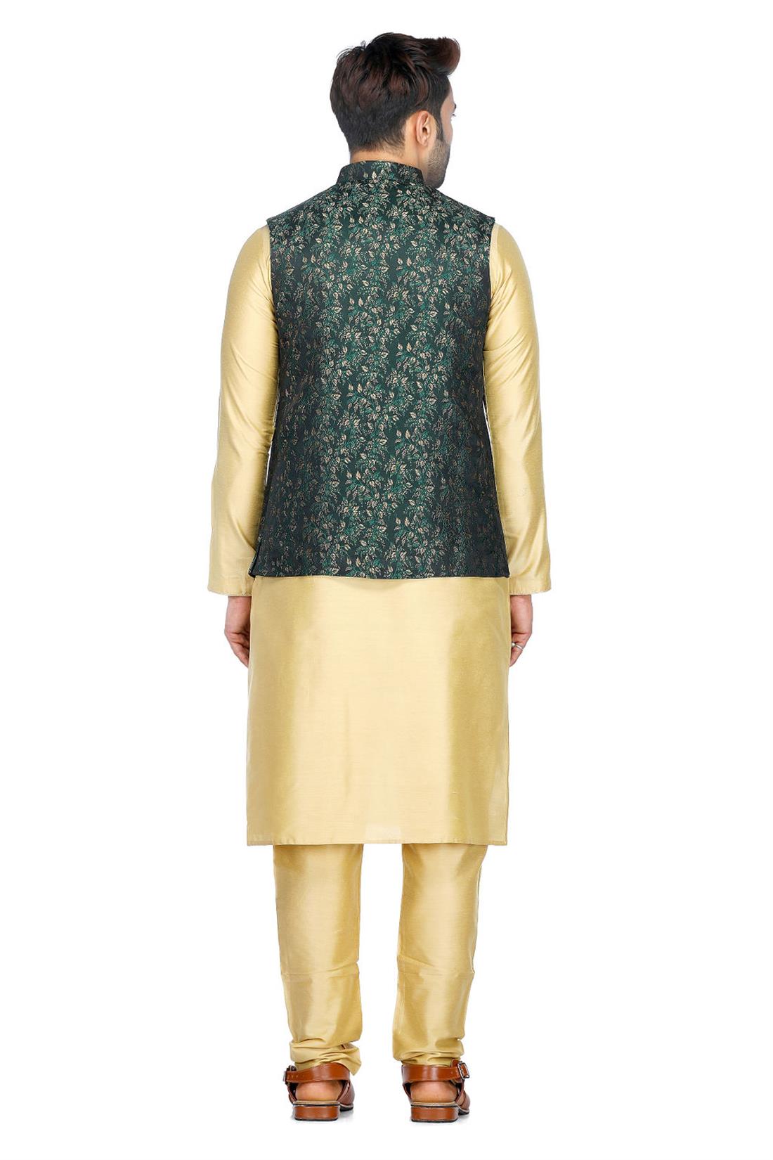 Green Mens Waistcoat