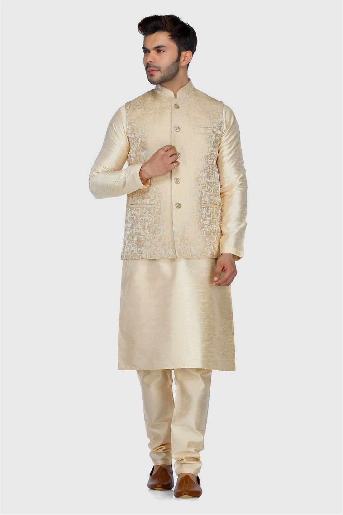 Gold Mens Waistcoat
