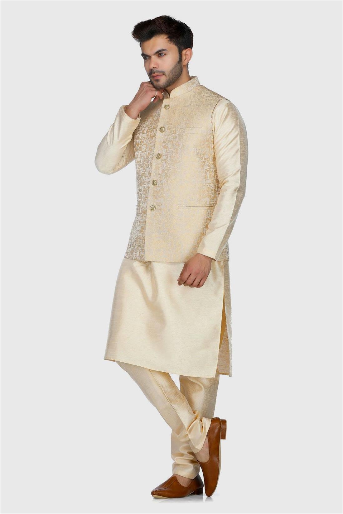 Gold Mens Waistcoat