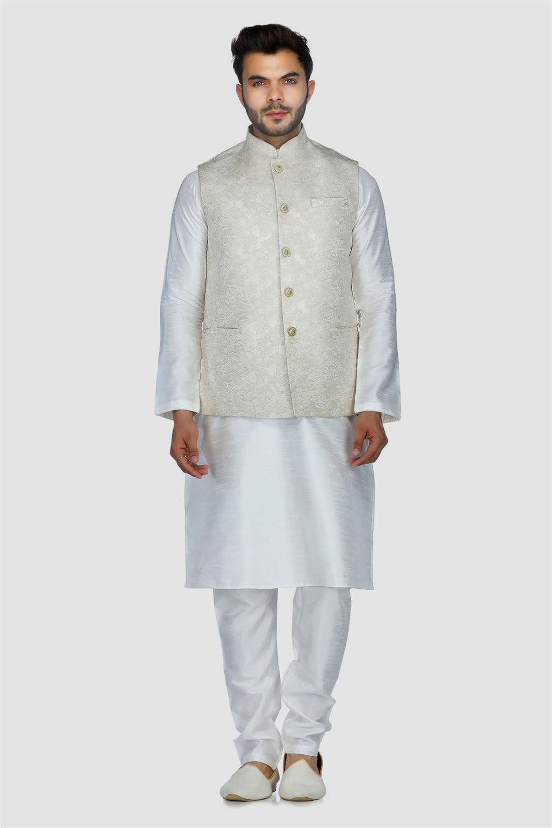 Ivory Mens Waistcoat