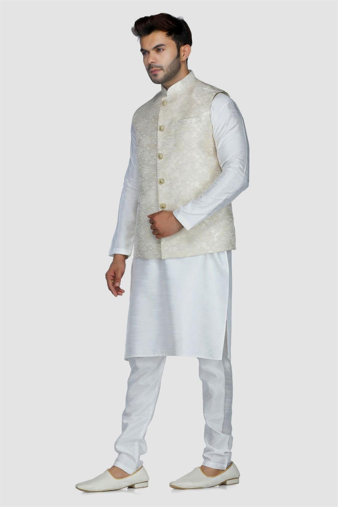 Ivory Mens Waistcoat