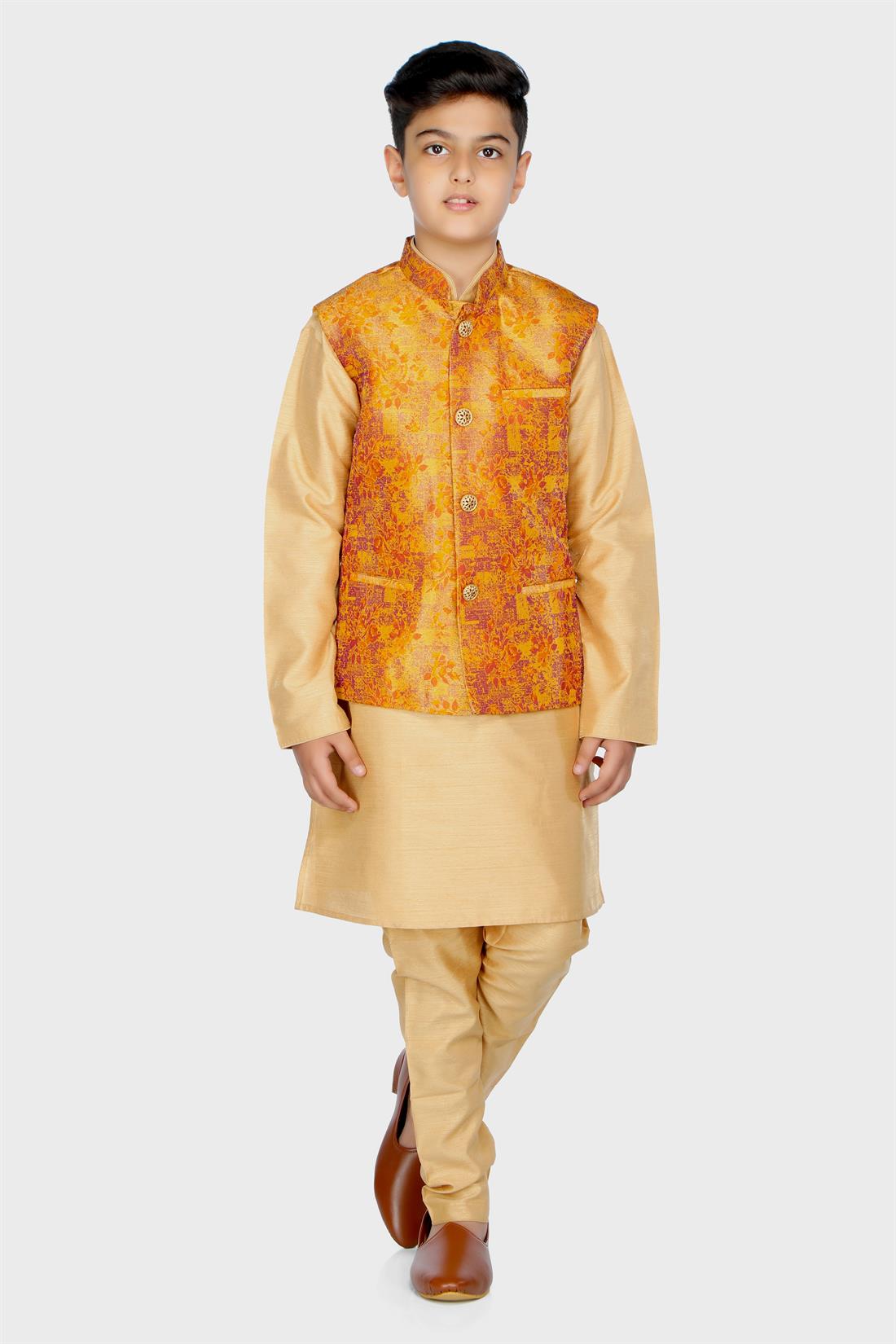 Orange Boys Waistcoat