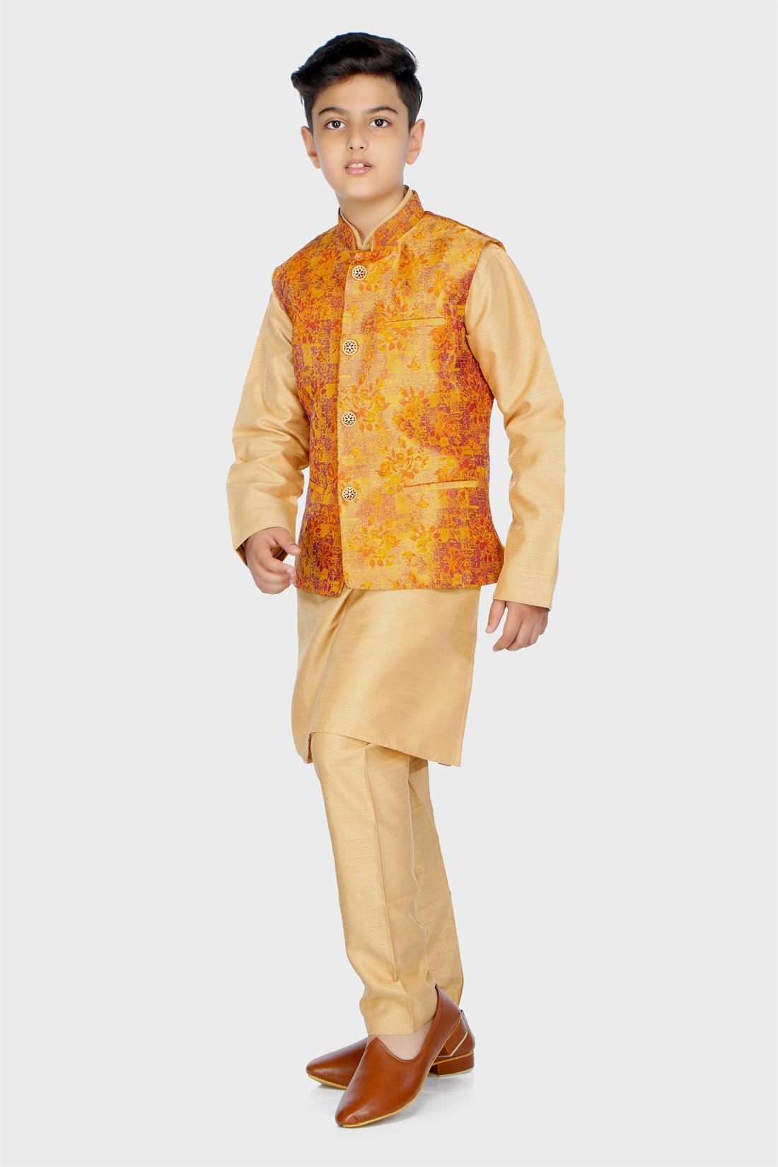 Orange Boys Waistcoat