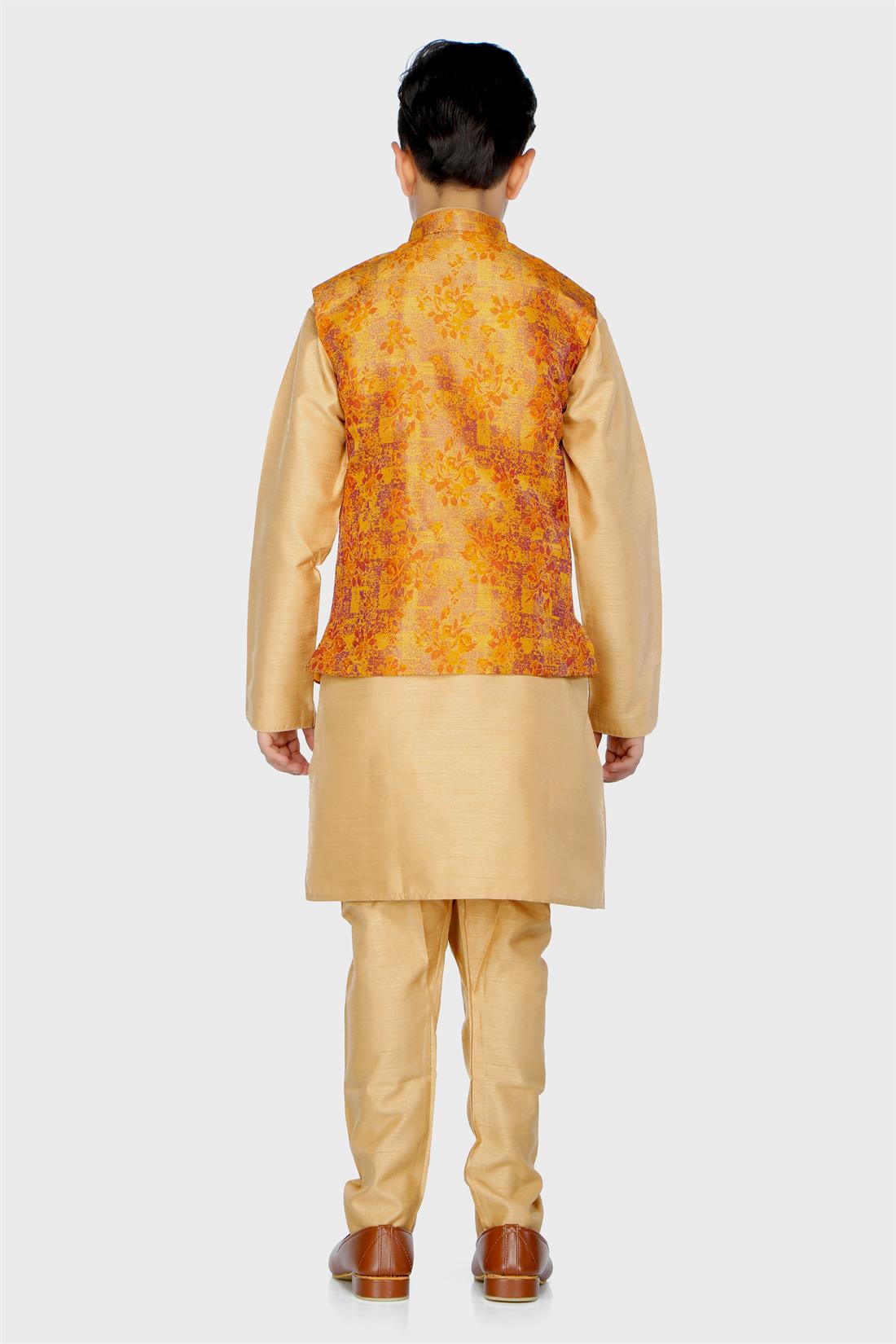 Orange Boys Waistcoat