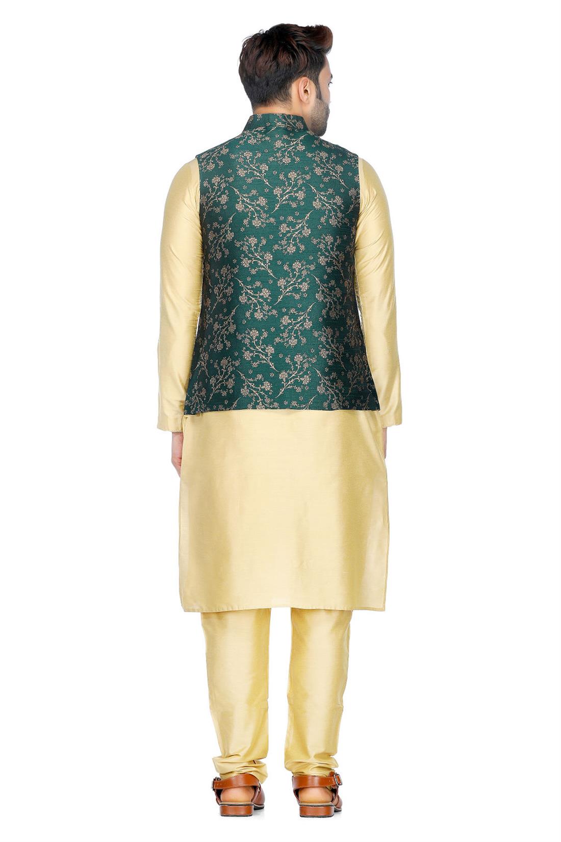 Green Mens Waistcoat
