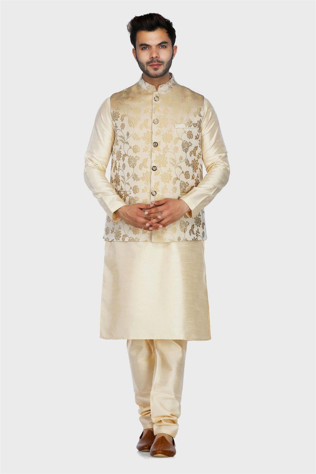Gold Mens Waistcoat
