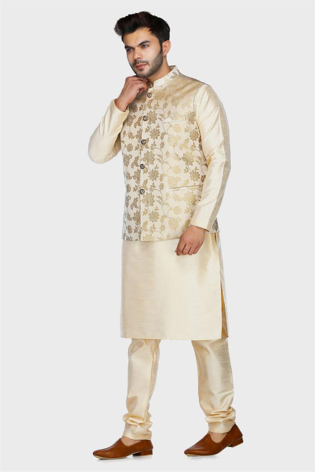 Gold Mens Waistcoat
