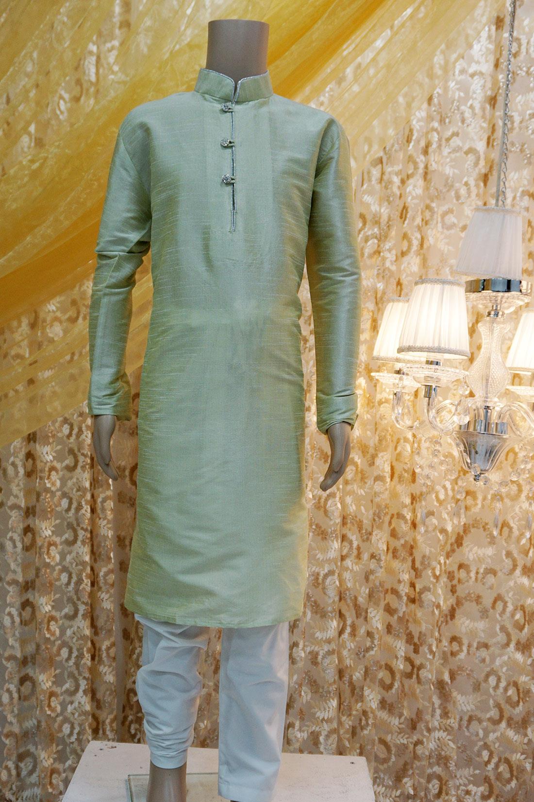Light Green Boys Kurta Pajama