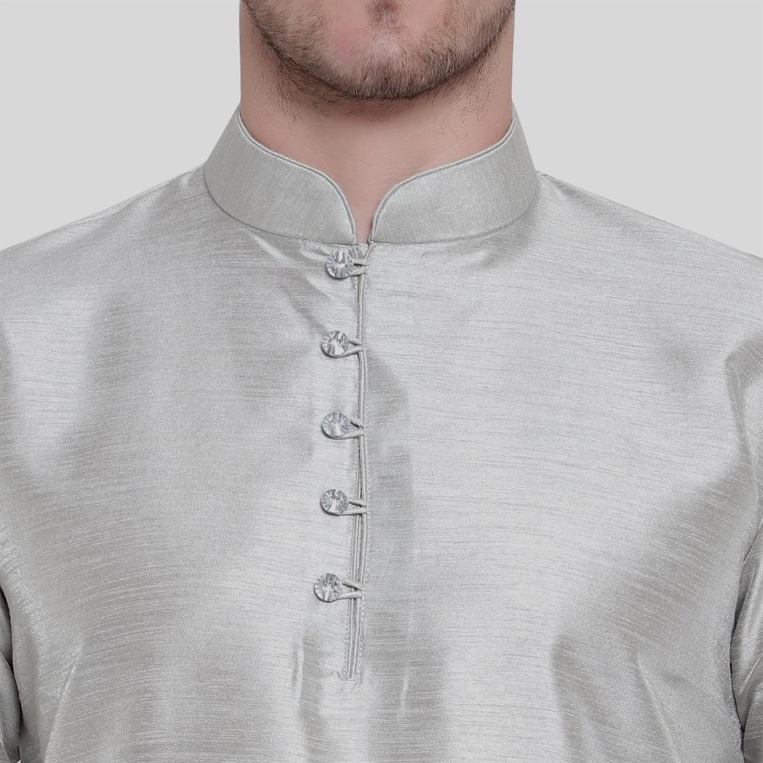 Silk Art dupion kurta pajma
