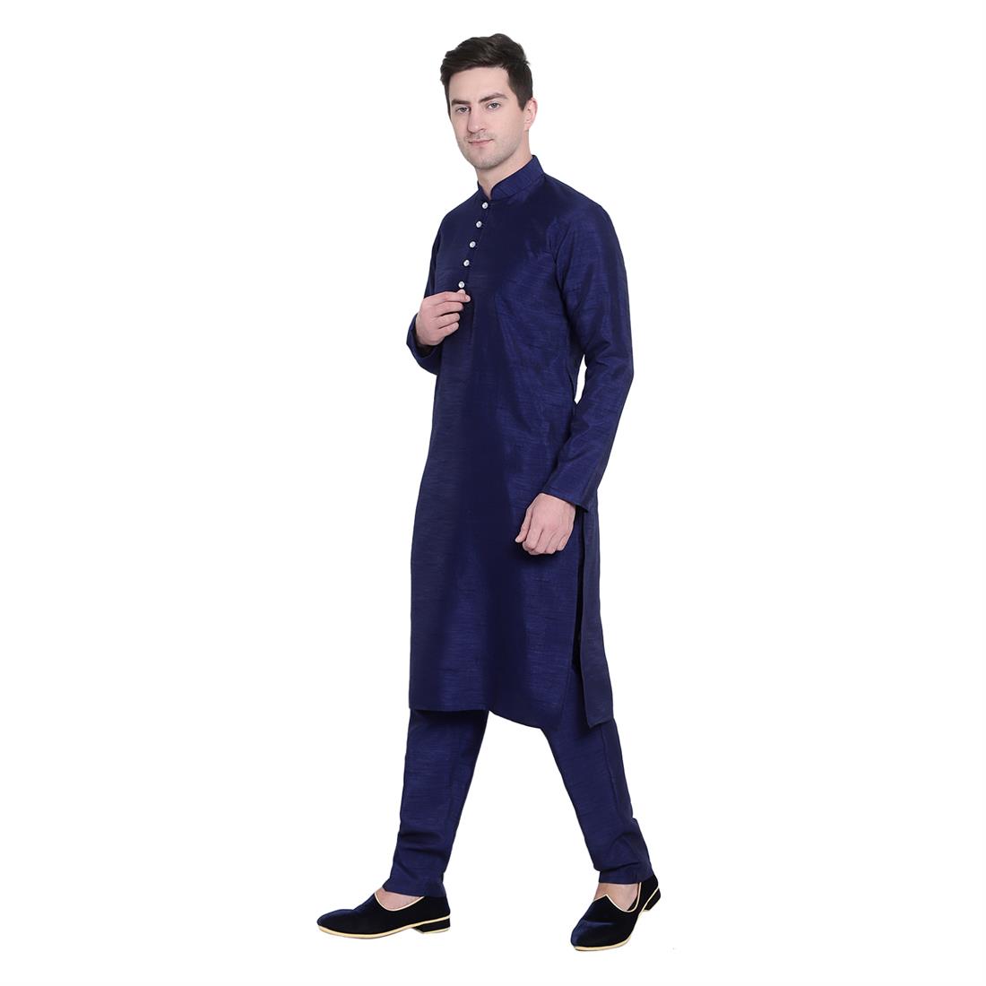 Silk Art dupion kurta pajma