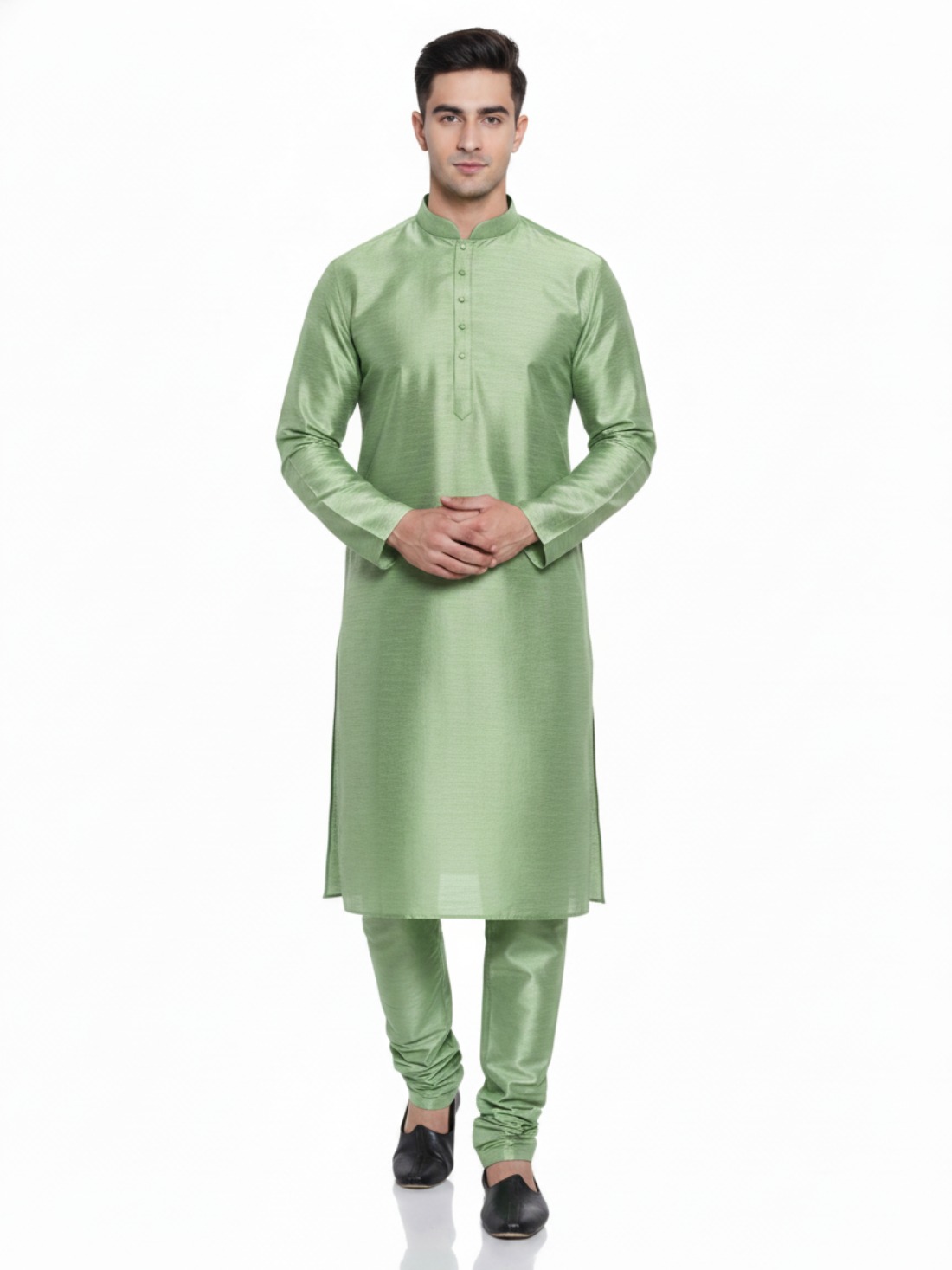 Silk Art dupion kurta pajma