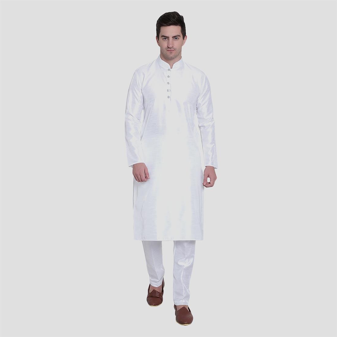 Silk Art dupion kurta pajma