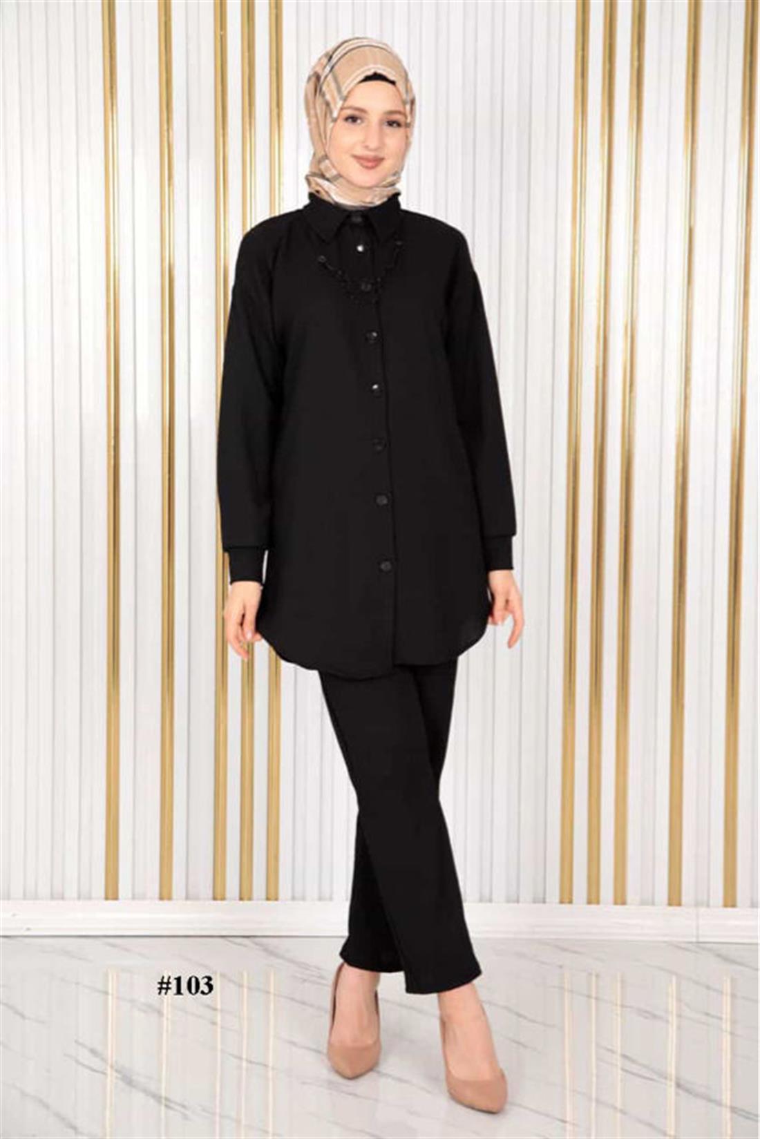 Black Jersey Dress