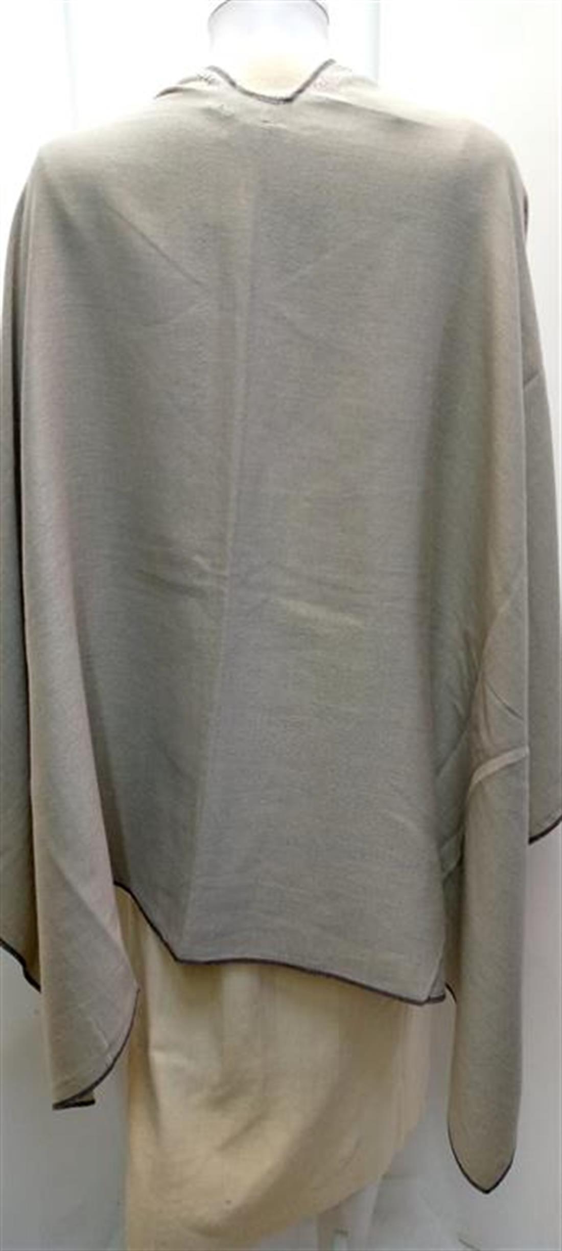 Grey Ladies Ponchu Shawl
