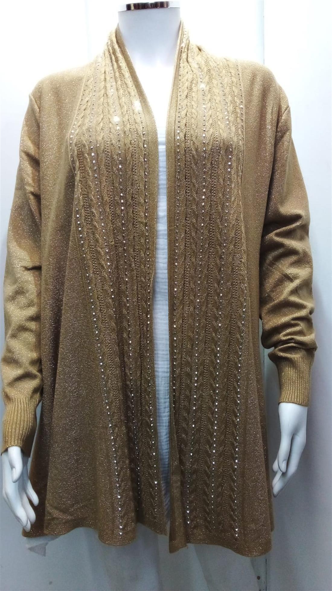 Gold Ladies Cardigan