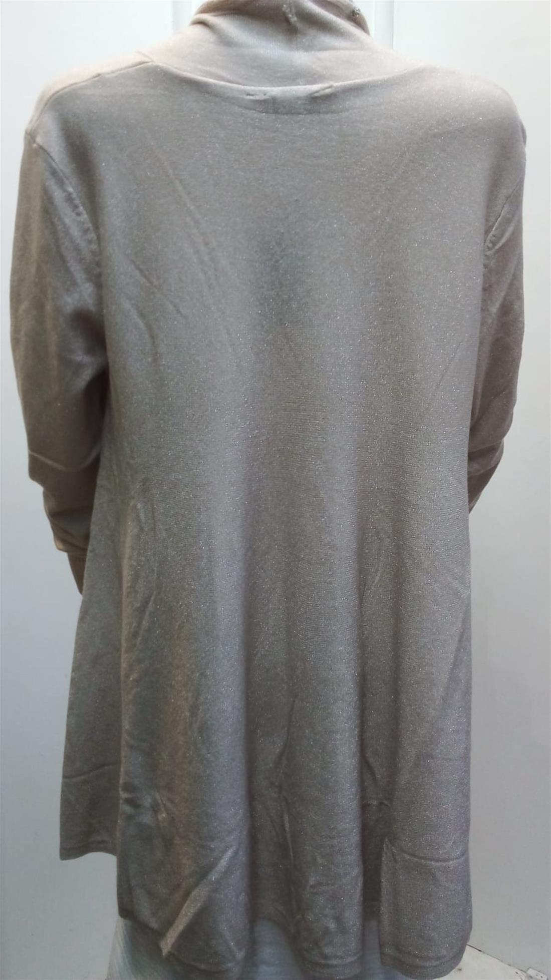 Cream Long Cardigan
